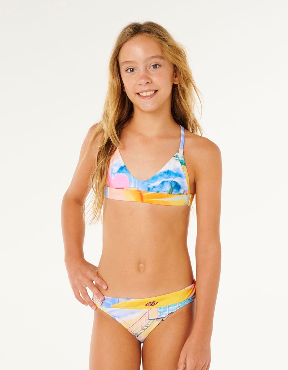 RIP CURL Malibu Girls Bikini Set - MULTI