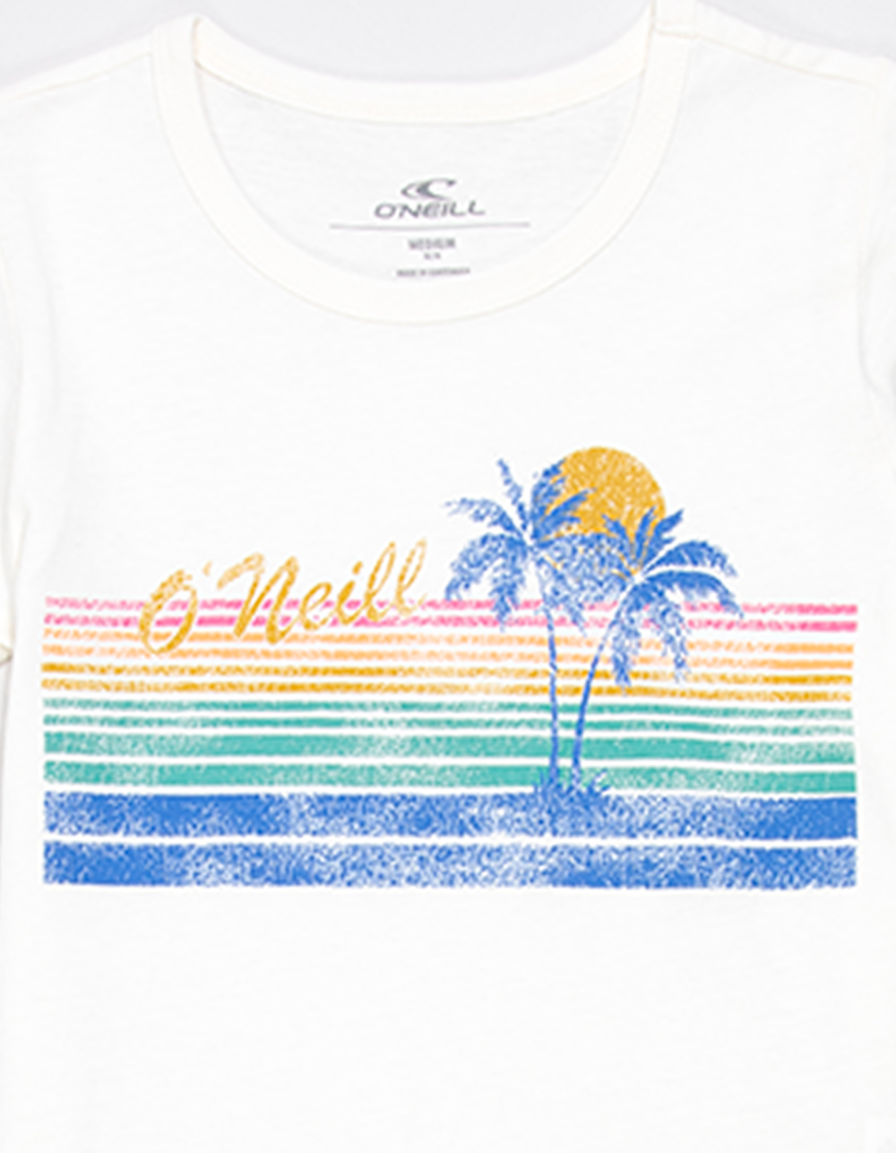 O'NEILL Retro Stripe Willa Girls Skimmer Tee - CREAM
