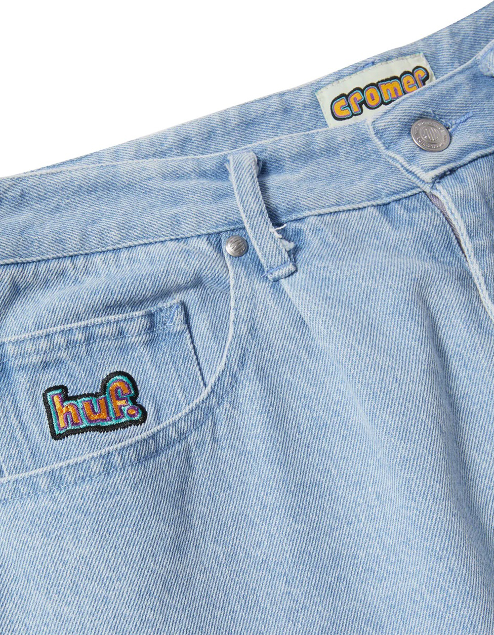 HUF Cromer Signature Pant Mens Jeans - LIGHT BLUE