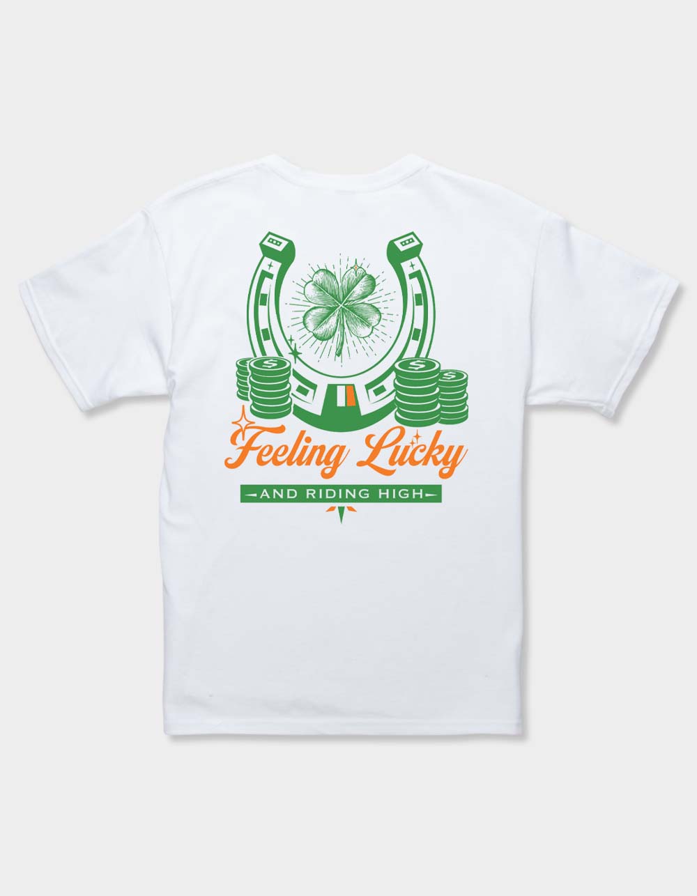 LUCKY All Riding High Unisex Kids Tee - WHITE