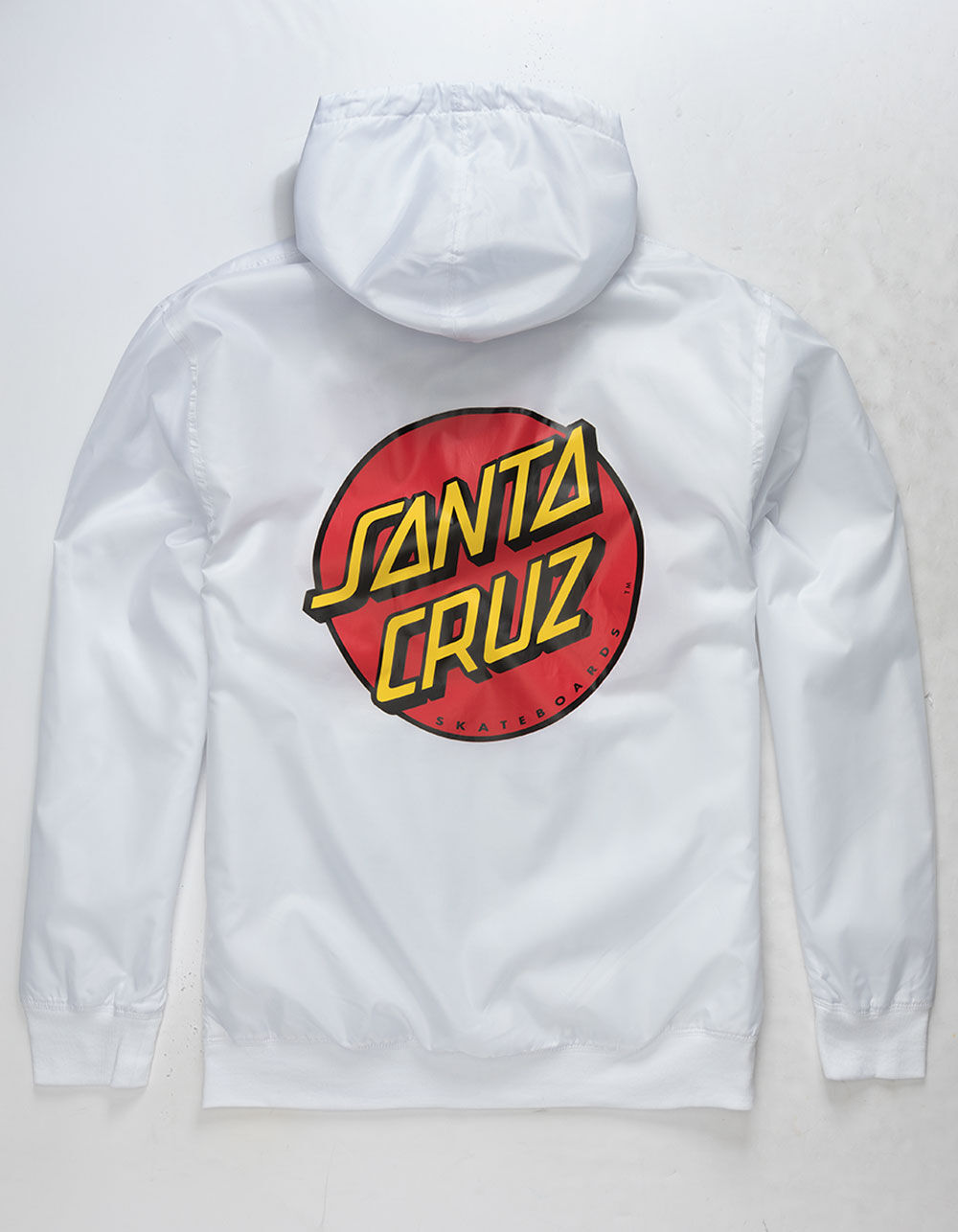 SANTA CRUZ Dot Mens Hooded Windbreaker 