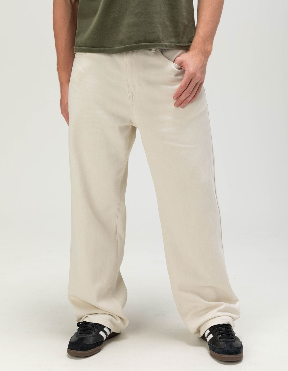 RSQ Mens Baggy Jeans - ANTIQUE WHITE