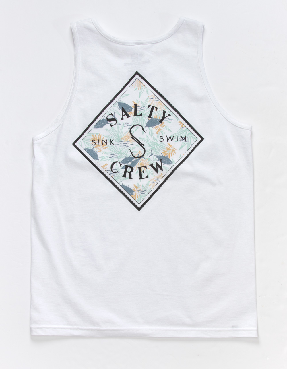 SALTY CREW Tippet Tide Mens Tank Top WHITE Tillys