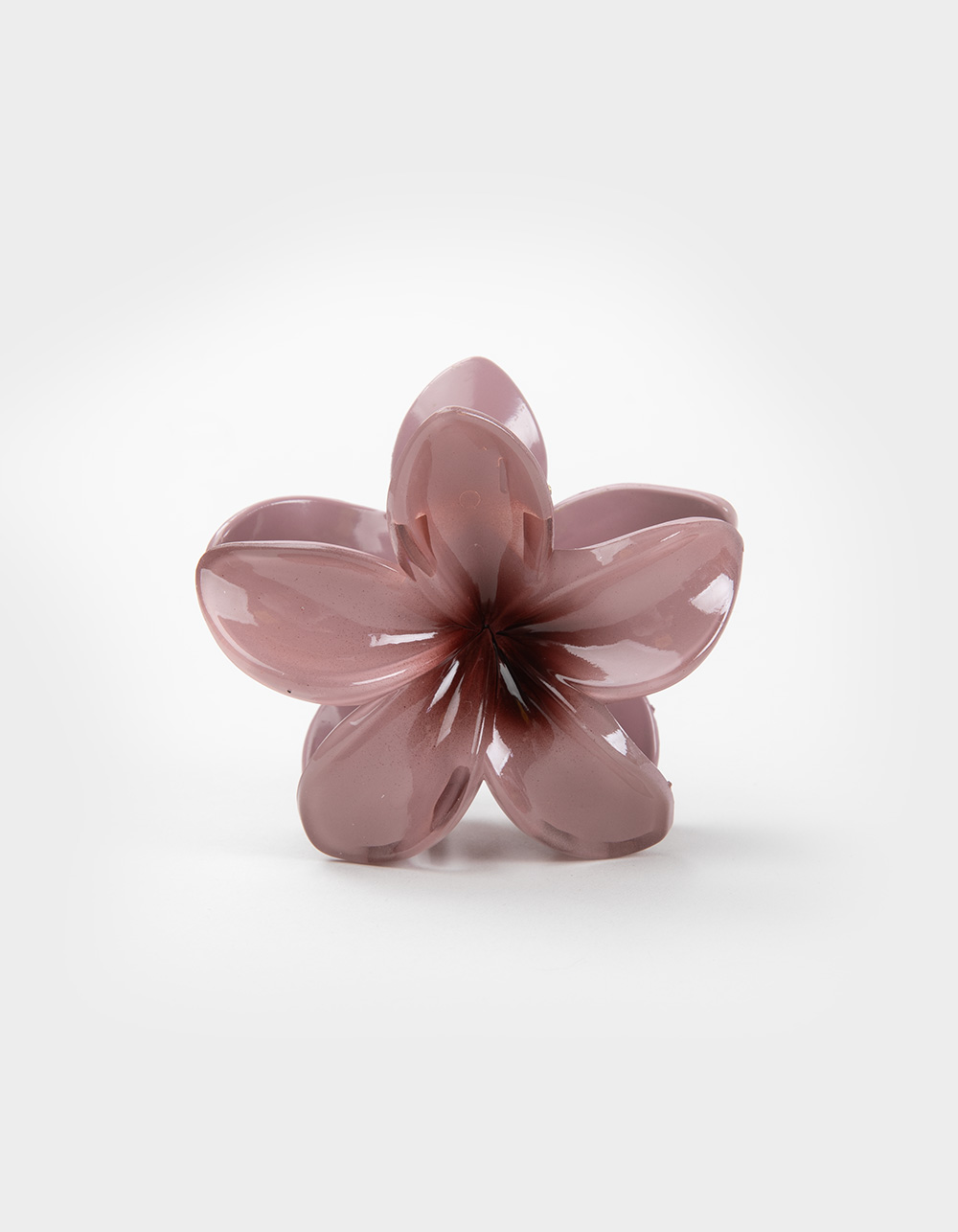 FULL TILT Hawaiian Floral Claw Hair Clip - MAUVE
