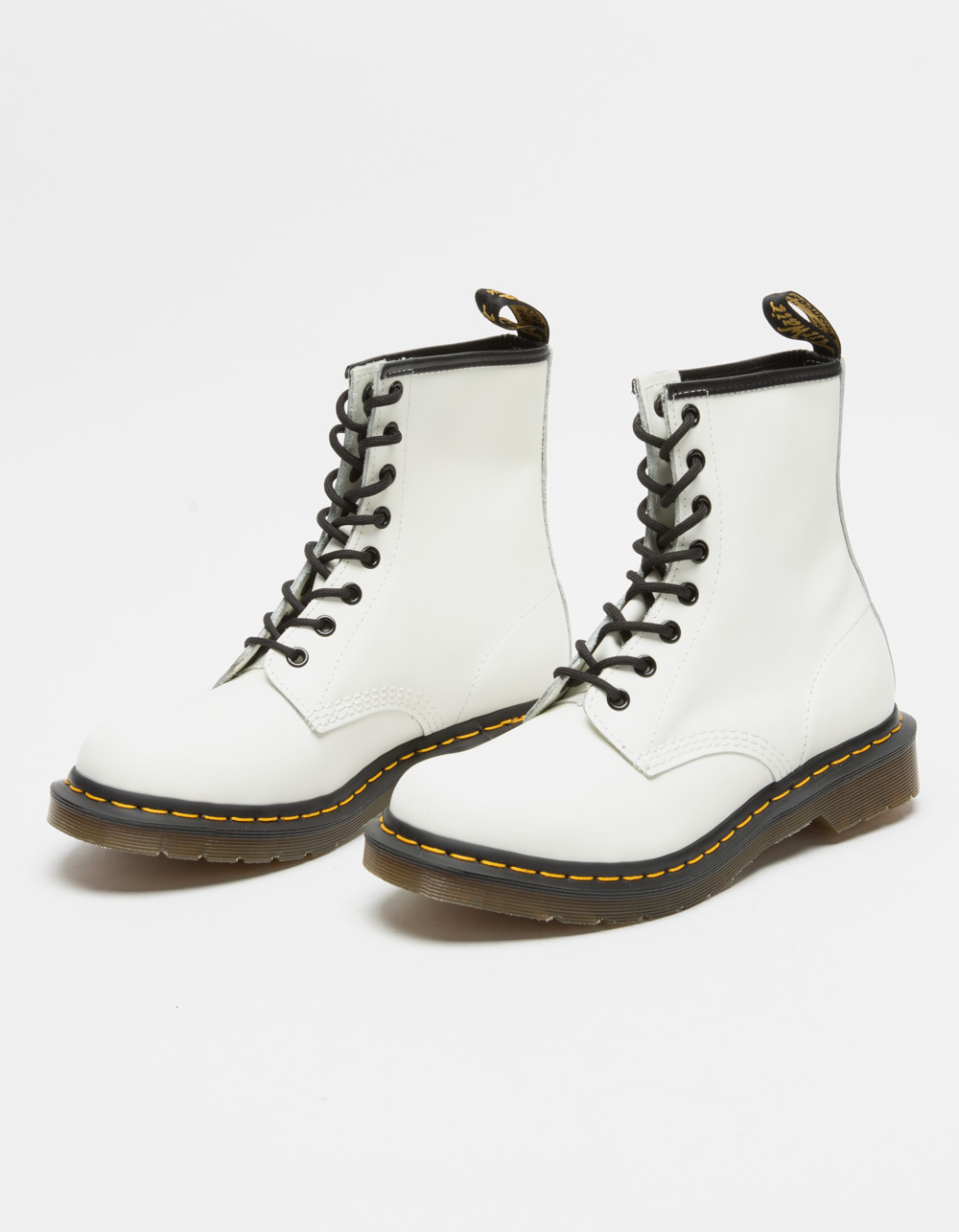 DR. MARTENS Womens Boots - WHITE