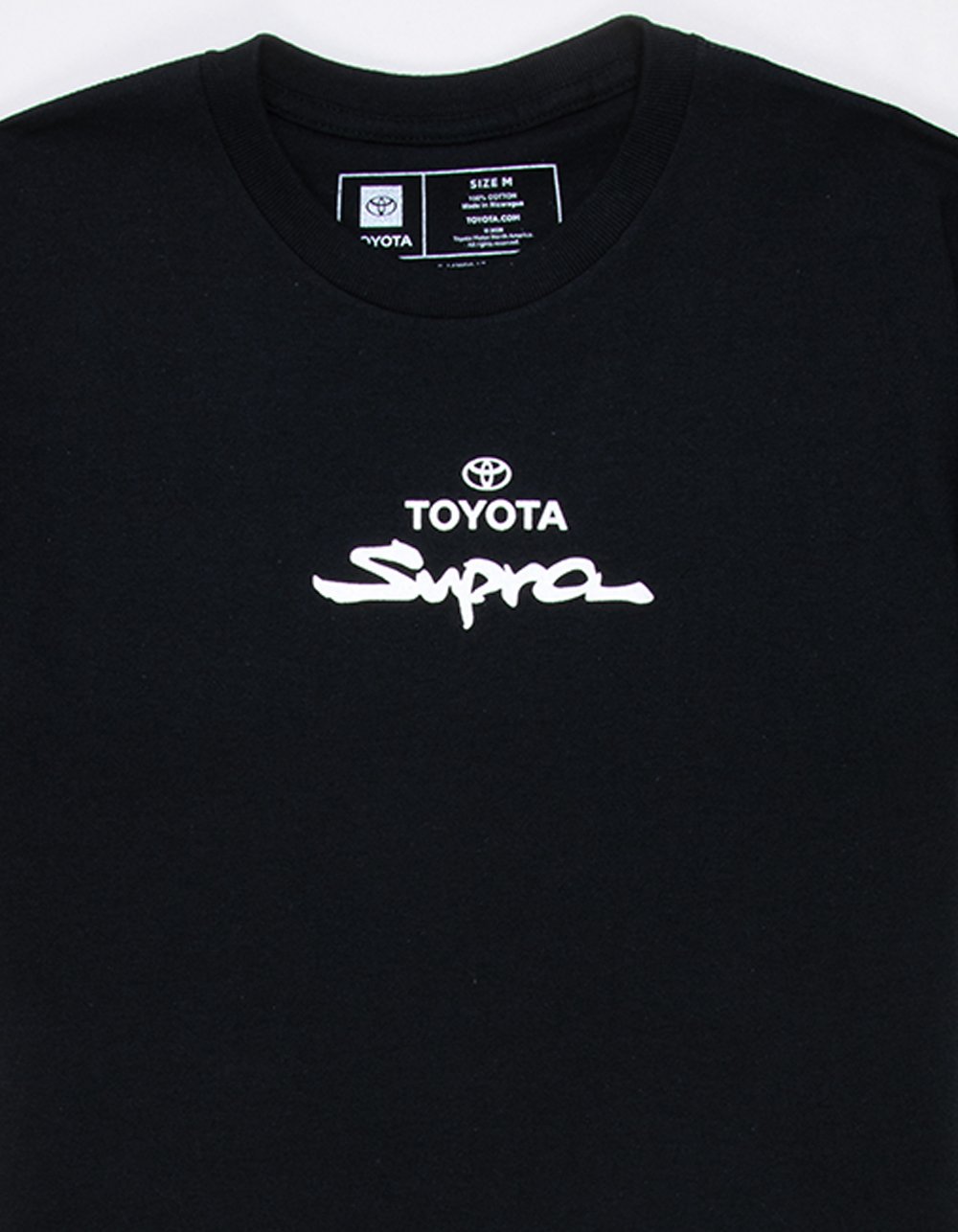 TOYOTA Supra Outline Boys Tee - BLACK