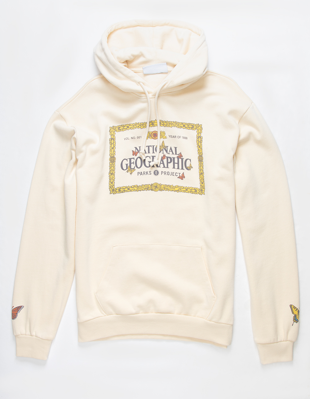 PARKS PROJECT x National Geographic Mens Hoodie - CREAM | Tillys