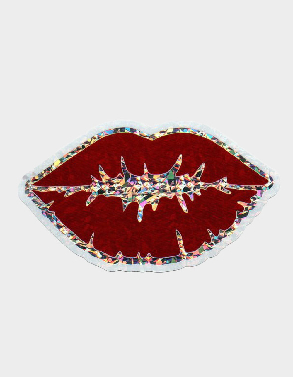 Red Lips Sticker - RED