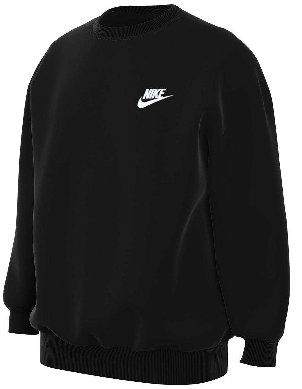 Klæbrig muskel desinficere NIKE Sportswear Club Fleece Girls Sweatshirt - BLACK | Tillys