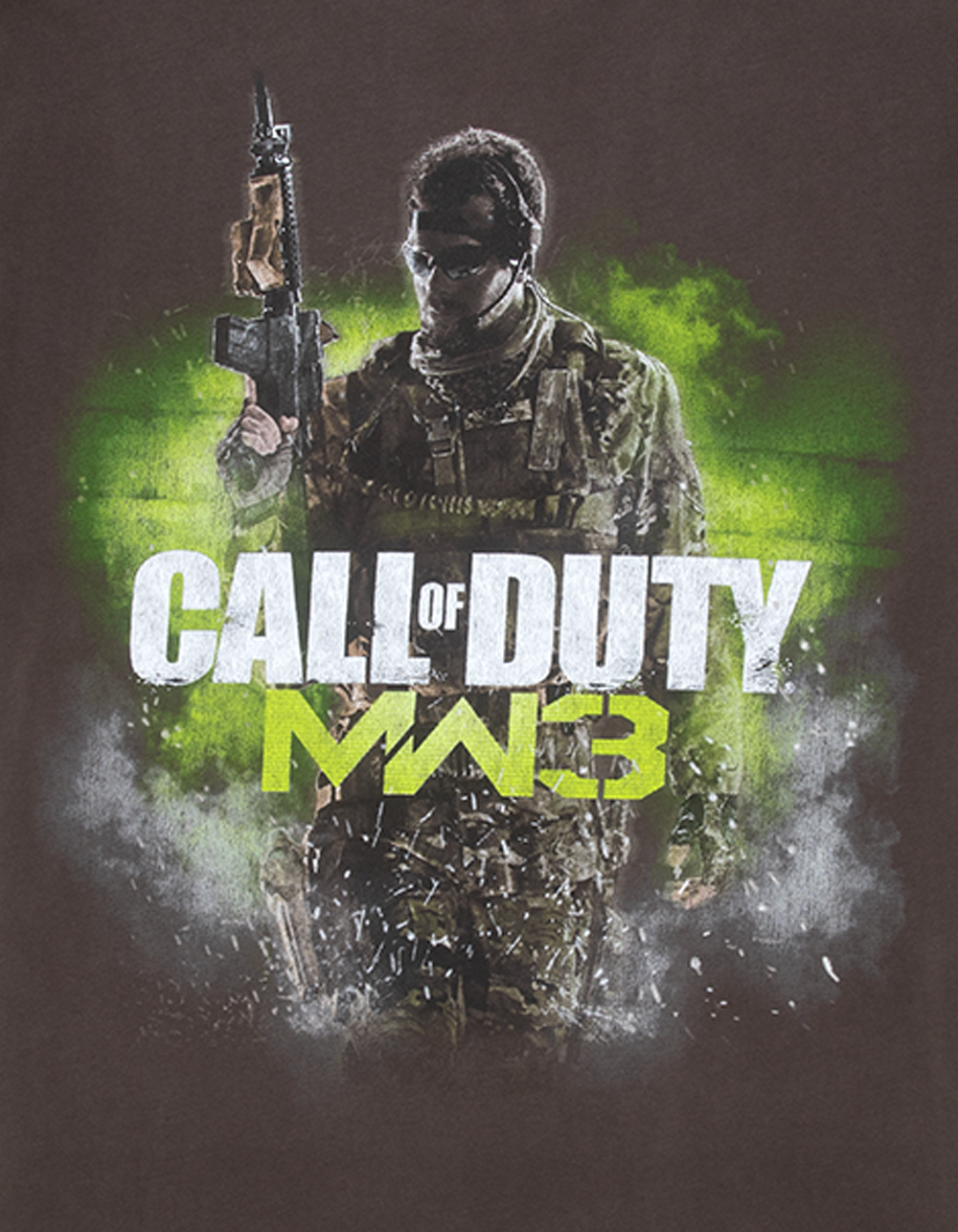 CALL OF DUTY Gameplay Mens Boxy Tee - BROWN