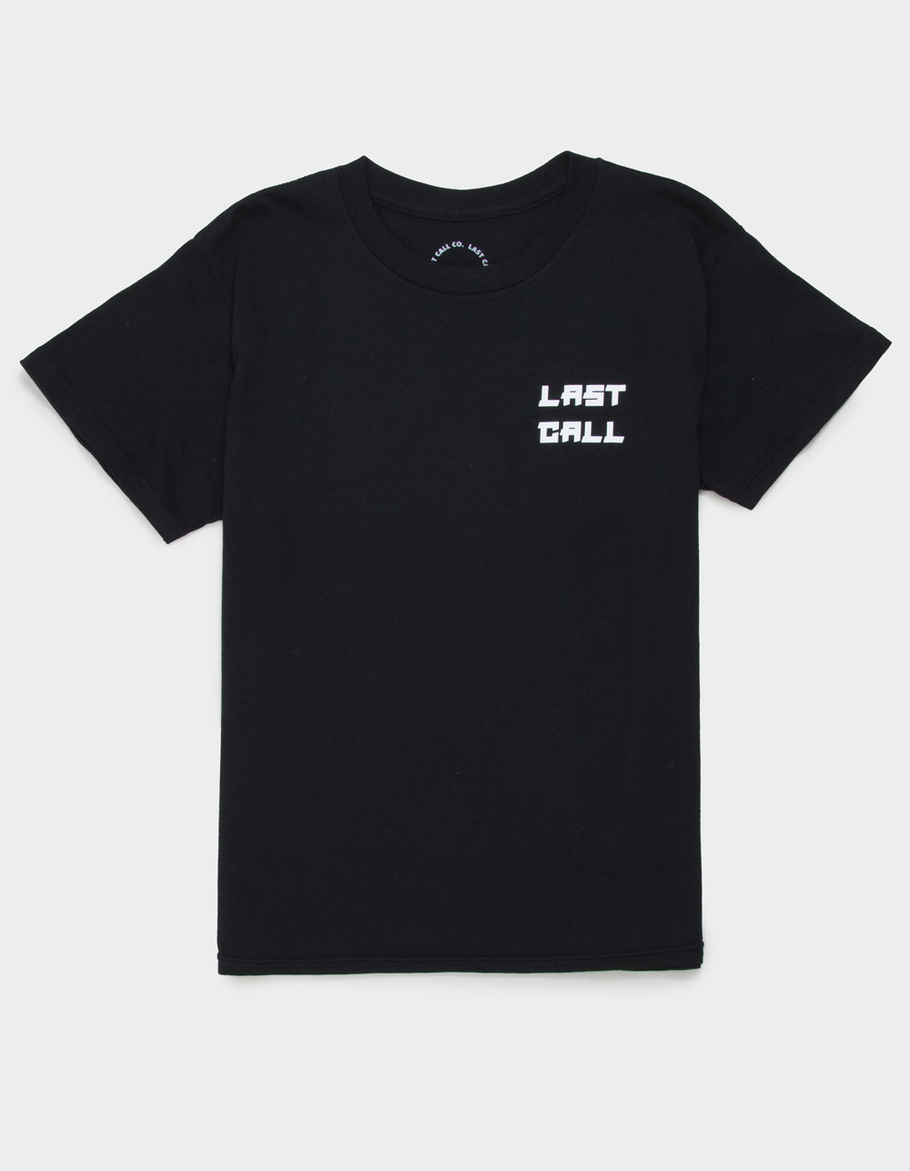 LAST CALL CO. Neon Boys Tee - BLACK