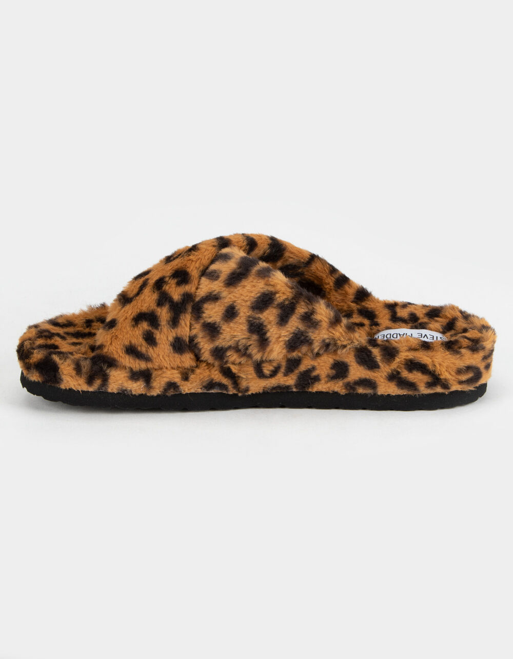 STEVE MADDEN Fuzed Womens Leopard Slippers LEOPARD Tillys