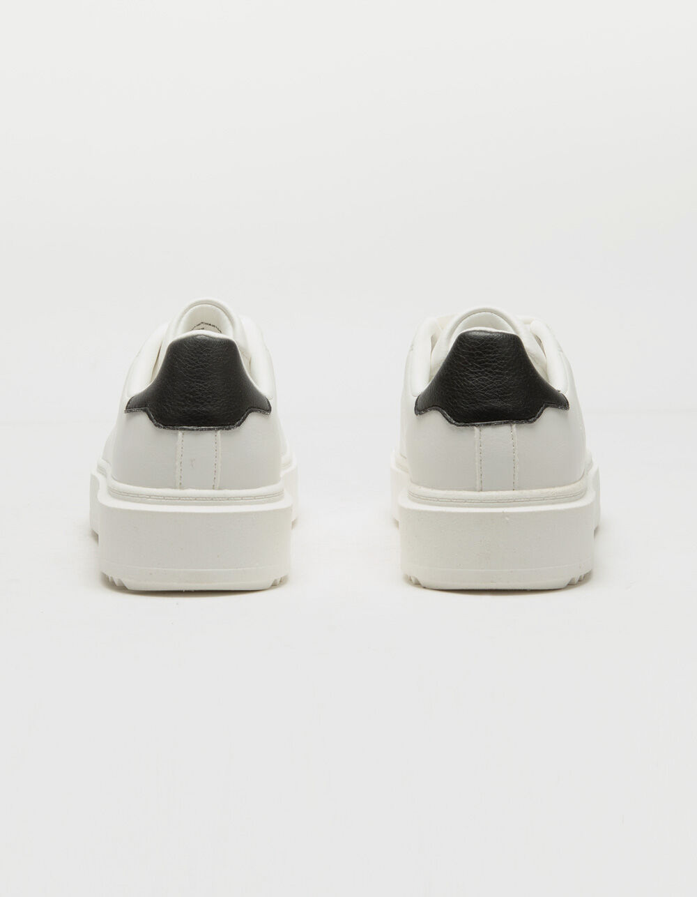 STEVE MADDEN Charlie Womens Platform Shoes - WHITE/BLACK | Tillys