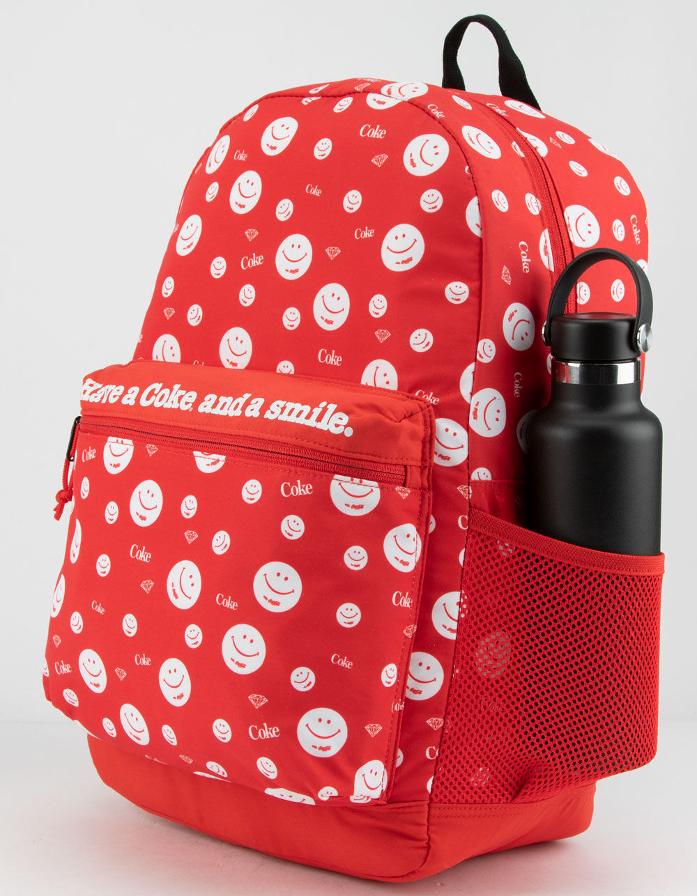 DIAMOND SUPPLY CO. x Coca-Cola Smiley Red Backpack image number 1