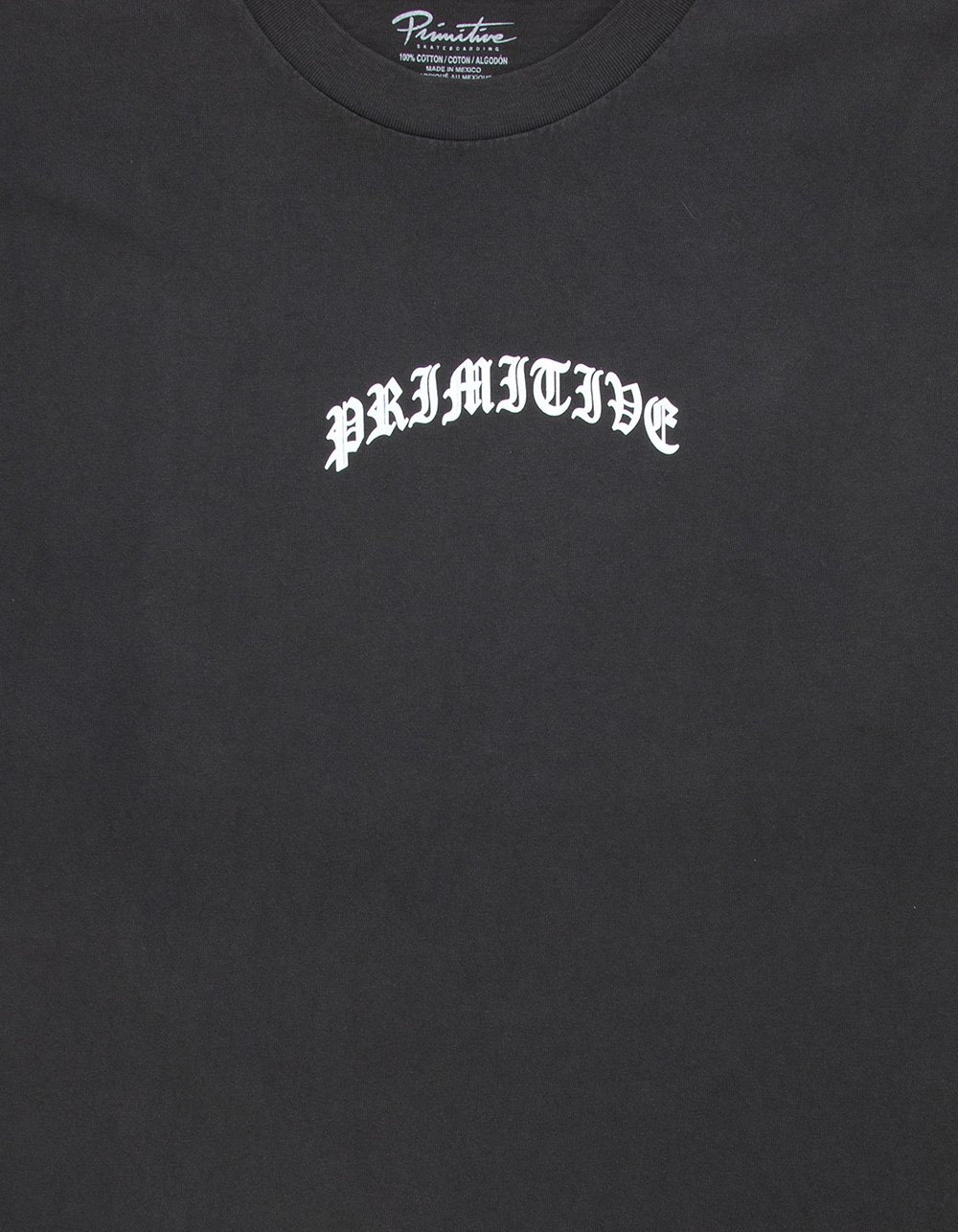 PRIMITIVE Nightwatch Mens Long Sleeve Tee - WASHED BLACK