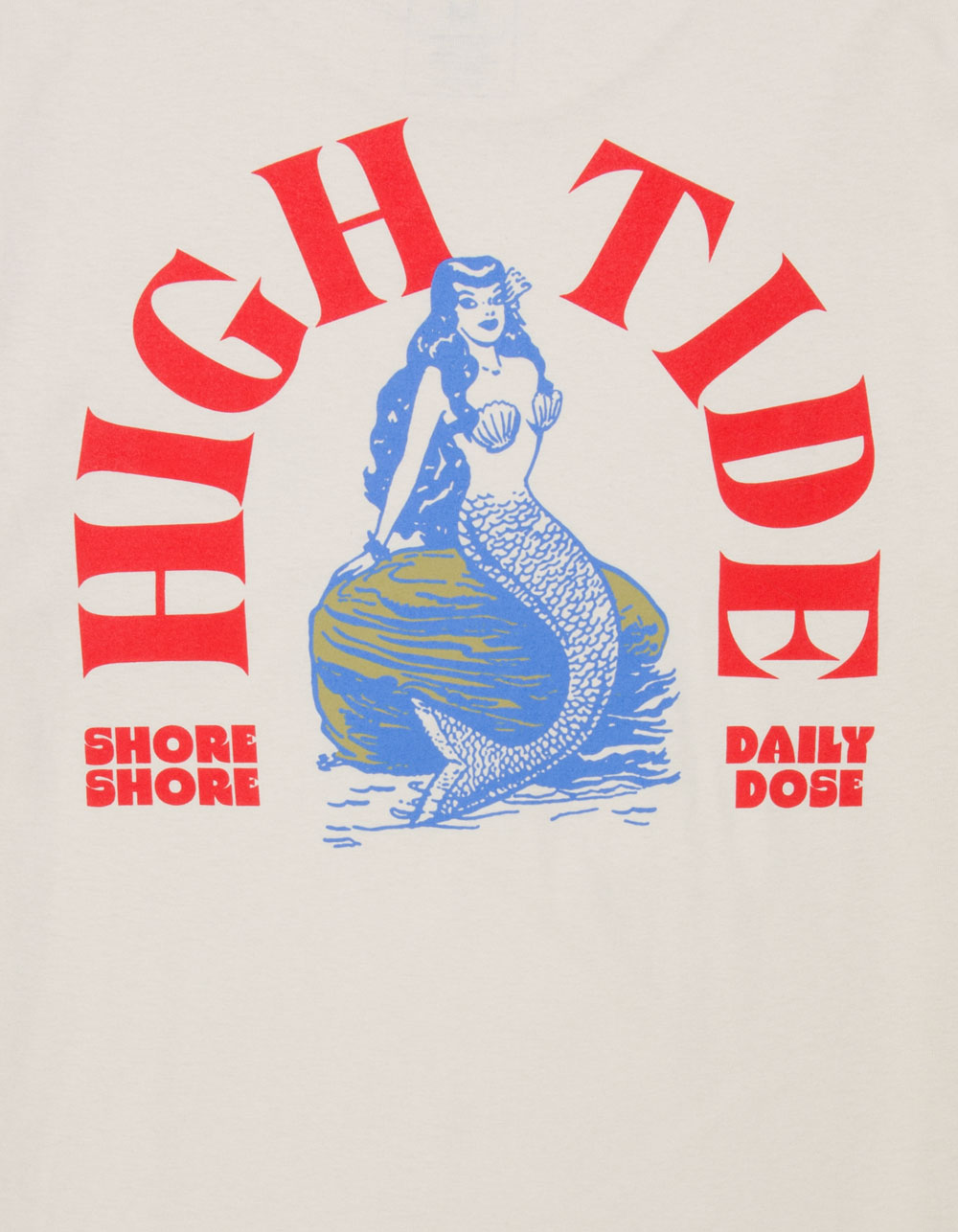 BECAUSE WEEKEND High Tide Mens Tee - BONE