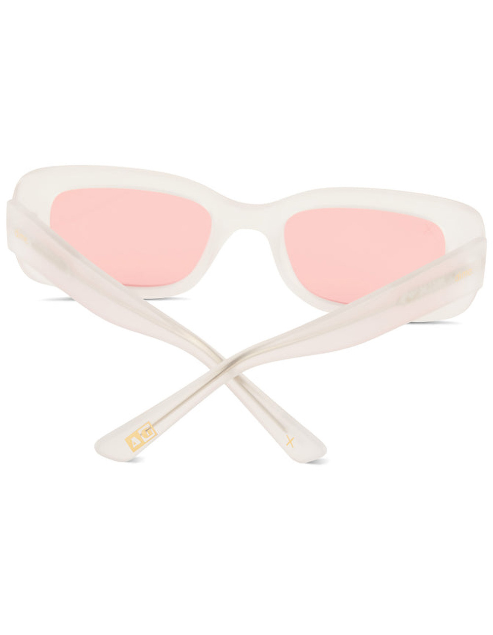 DIME Antonio Polarized Sunglasses WHT/PNK Tillys