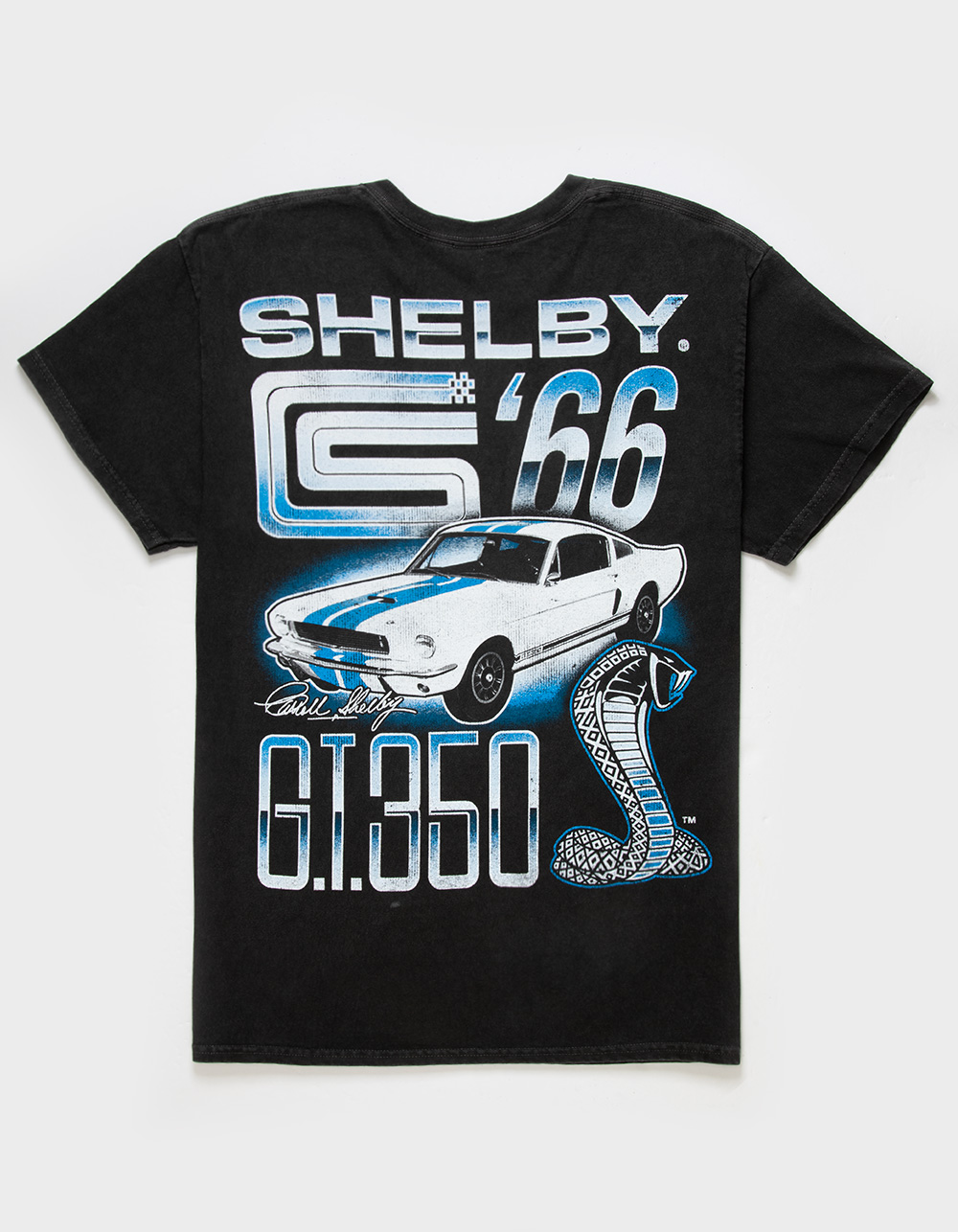 SHELBY COBRA 66 Mens Tee - BLACK