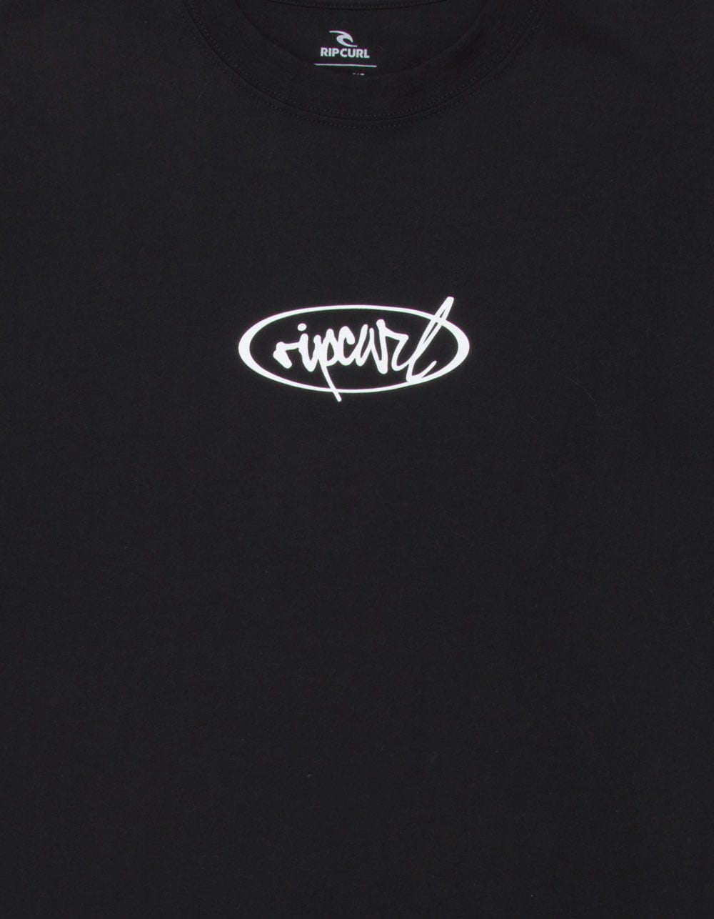 RIP CURL Off Script Mens Tee  - BLACK