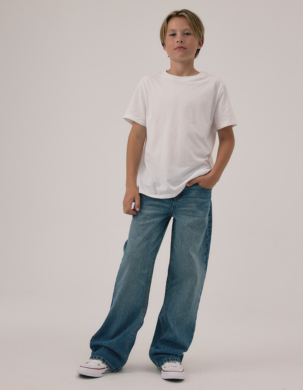 RSQ Boys Loose Jeans - MEDIUM WASH