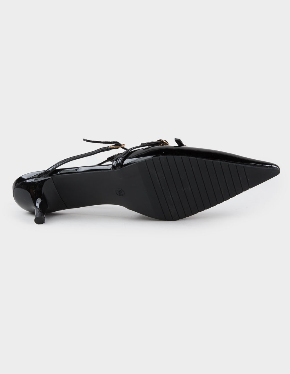 ANNE MICHELLE Stile Womens Slingback Heels - BLACK
