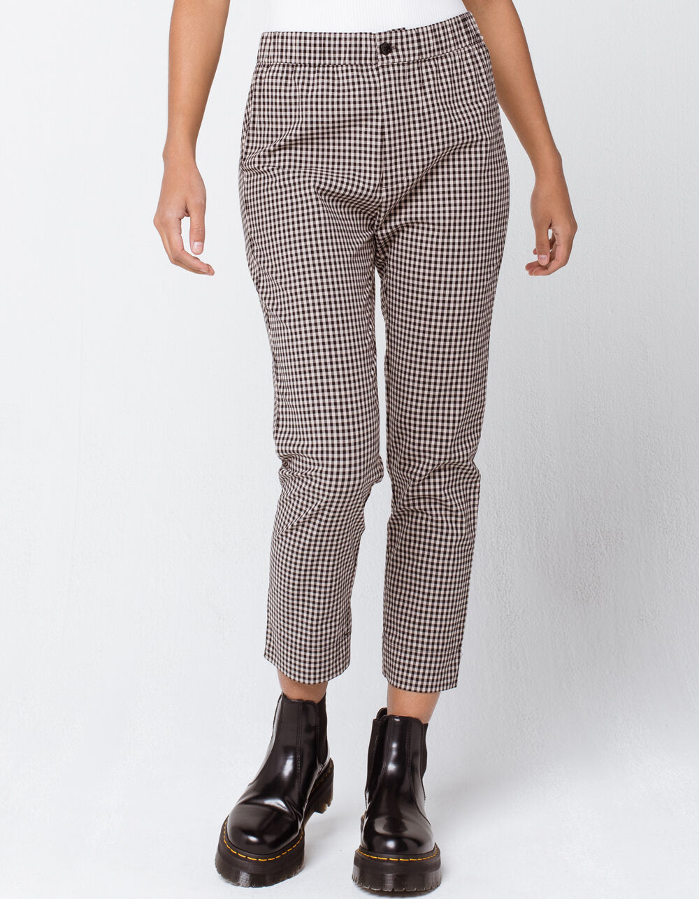 IVY & MAIN Gingham Womens Pants image number 2