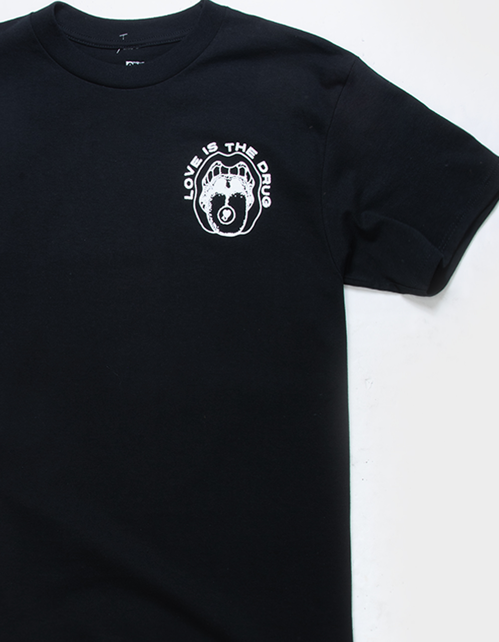 OBEY Love Is The Drug Mens Tee BLACK Tillys