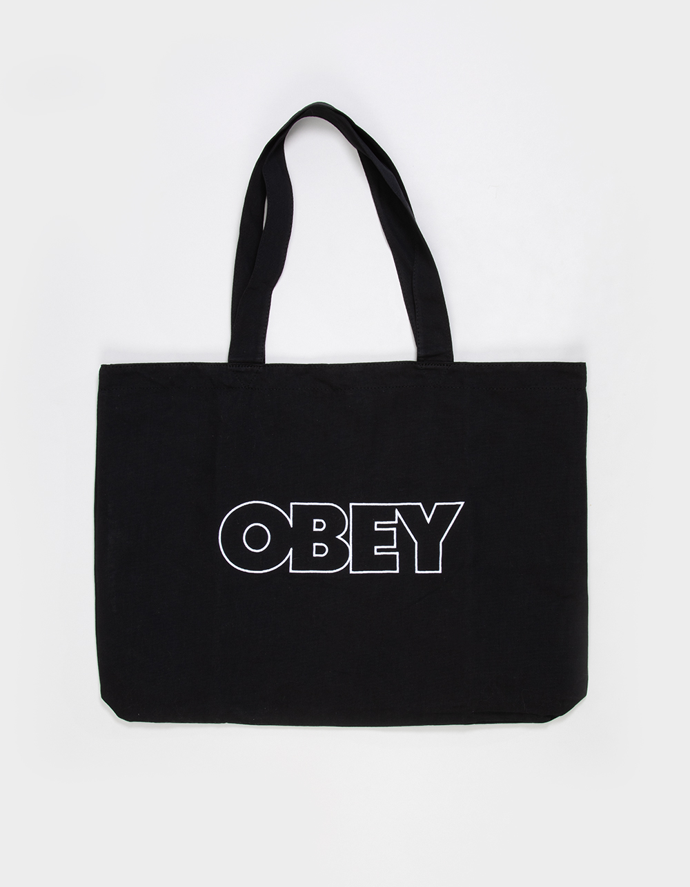 OBEY Outline Canvas Tote Bag