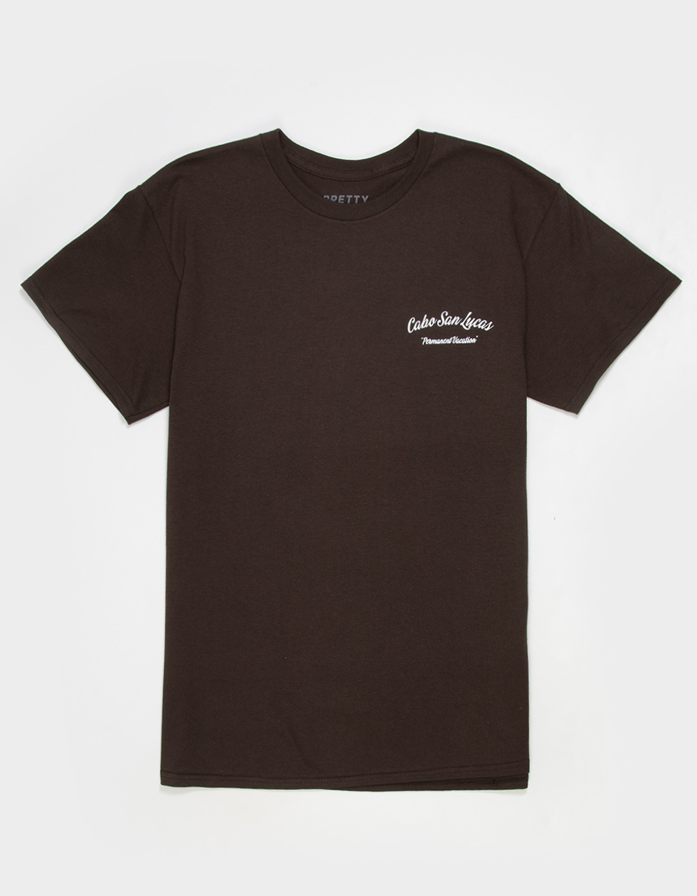 PRETTY VACANT Cabo Mens Tee - CHOCOLATE