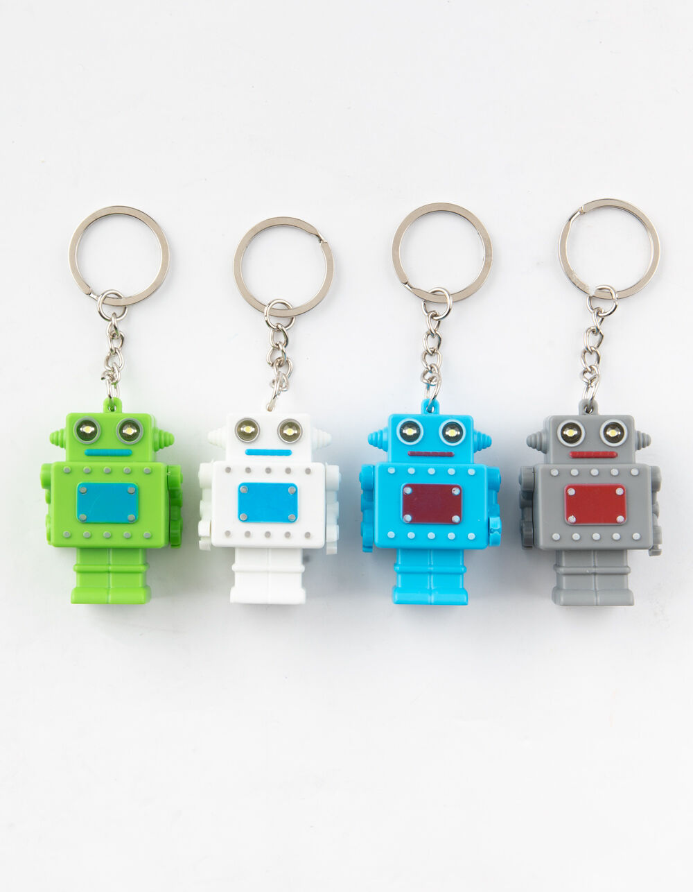 Robot Light & Sound Keychain MULTI Tillys