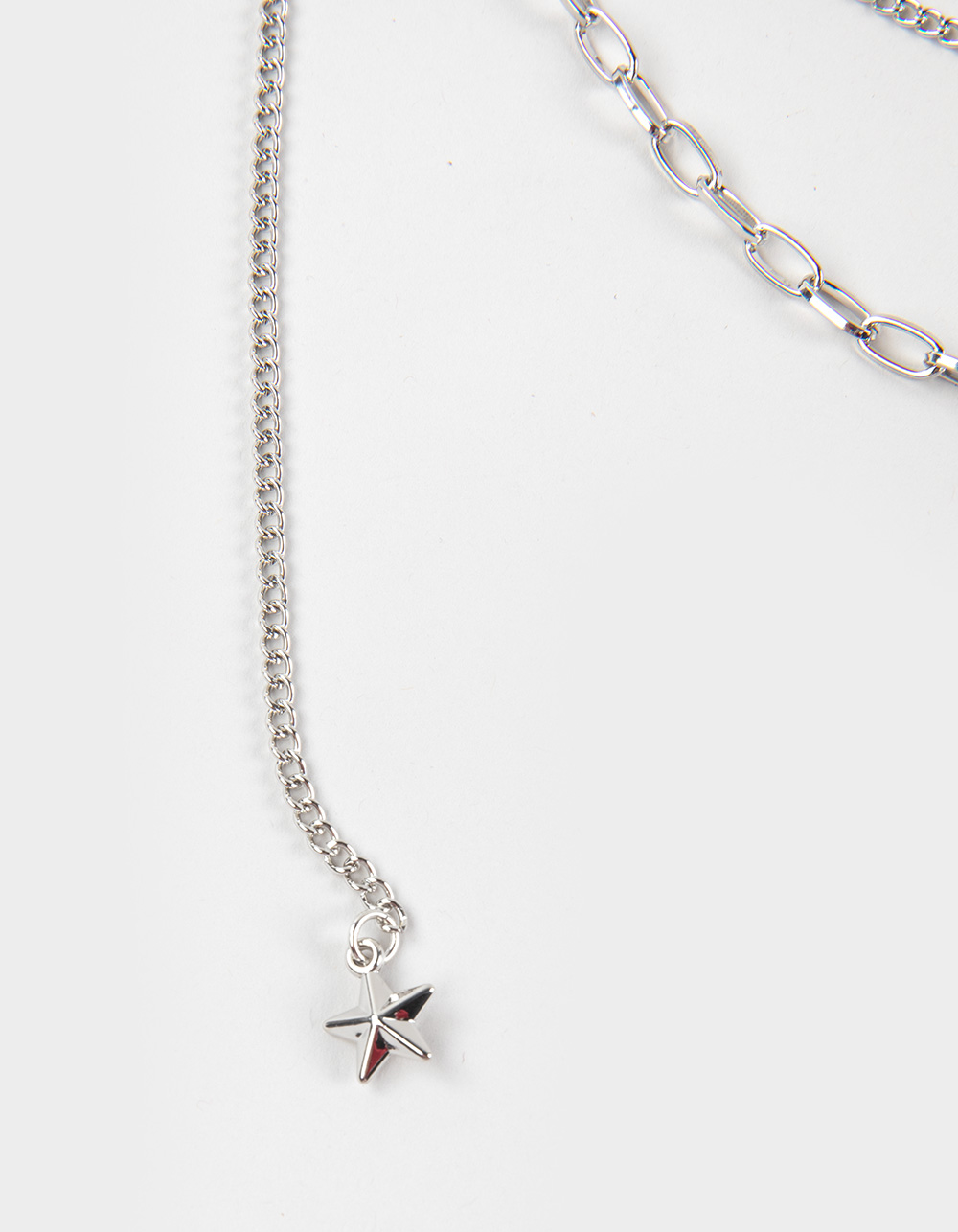 FULL TILT Star Wallet Chain - SILVER