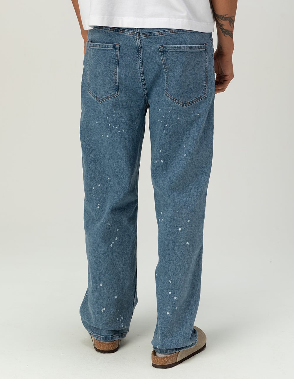 RSQ Mens Loose Jeans - MEDIUM STONE