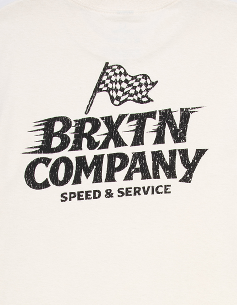 BRIXTON Lyndon Mens Tee - CREAM