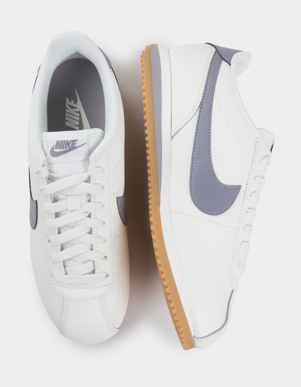 NIKE Cortez Mens Shoes - WHT/GRAY