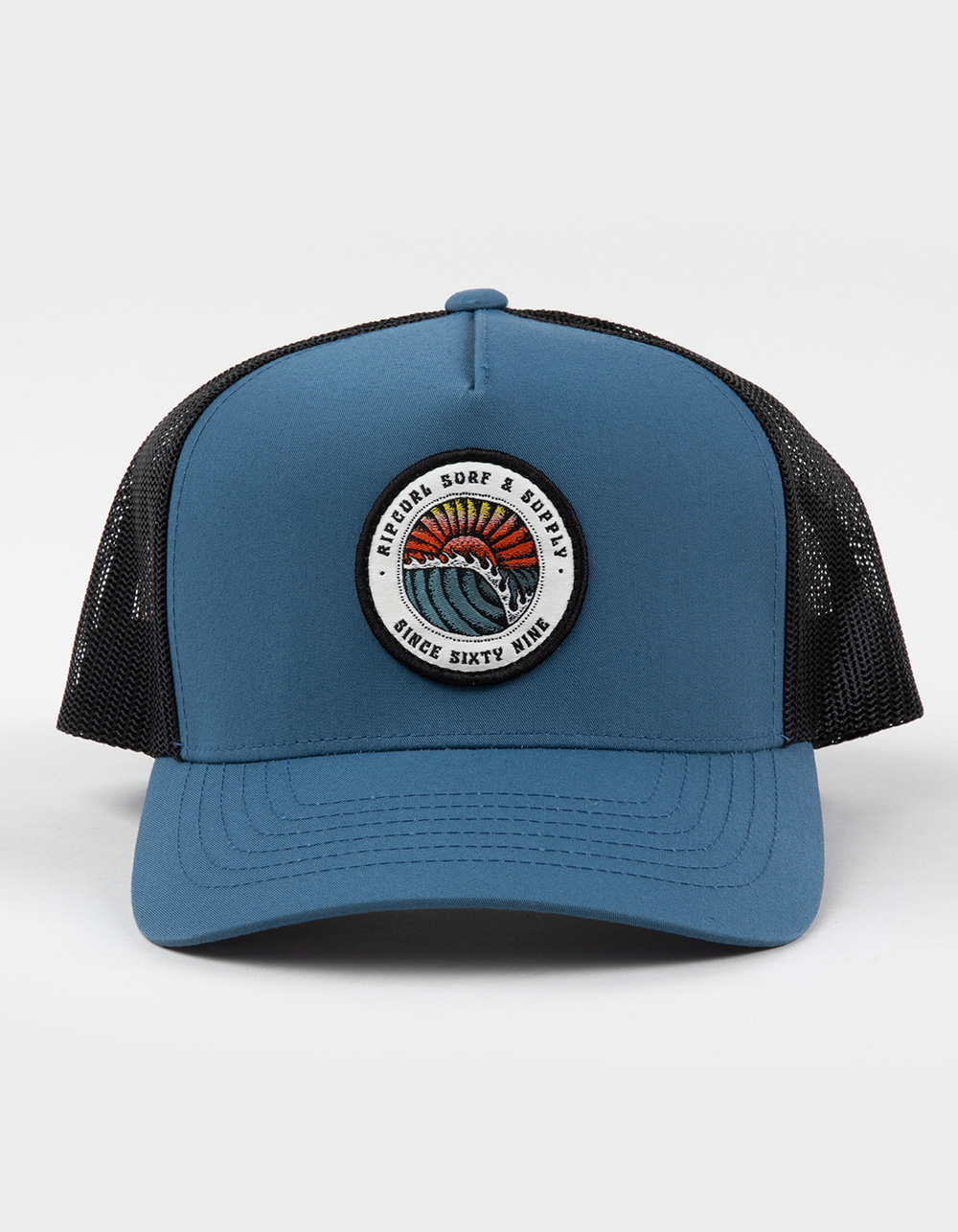RIP CURL Custom Sunsets Desto Trucker Hat - BLUE