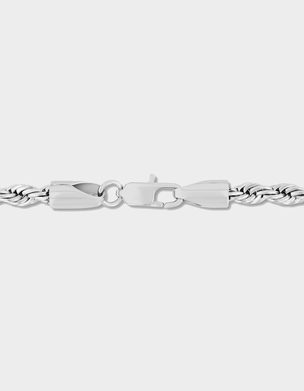 STEEL NATION Stainless Steel 5MM Rope Chain - STAINLESS