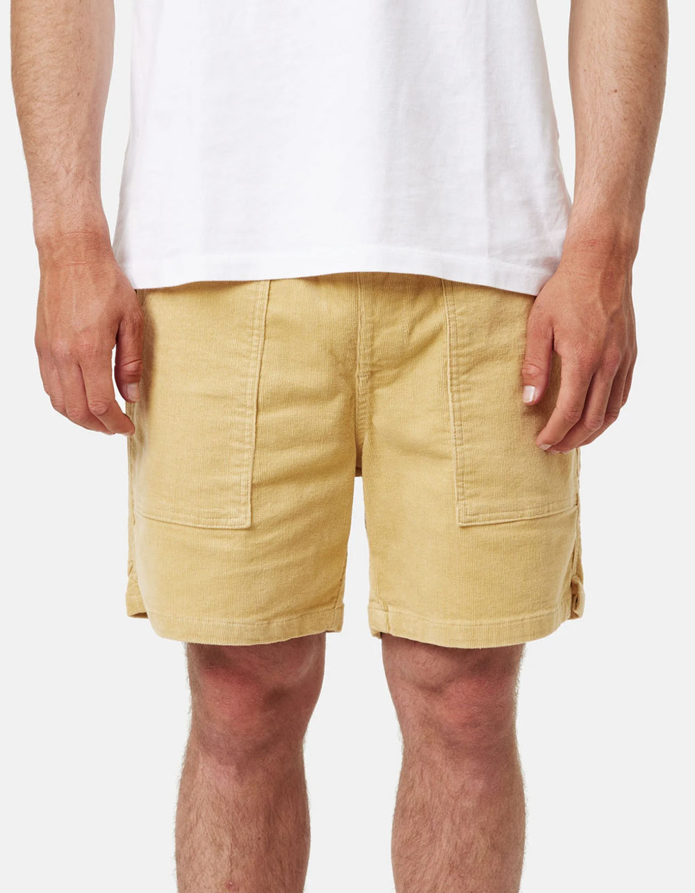 KATIN Trails Mens Cord Shorts BUTTER Tillys