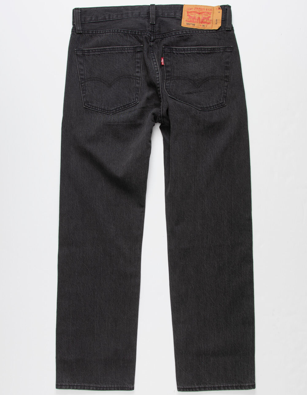 LEVI'S 501 Cropped Mens Jeans BLACK Tillys