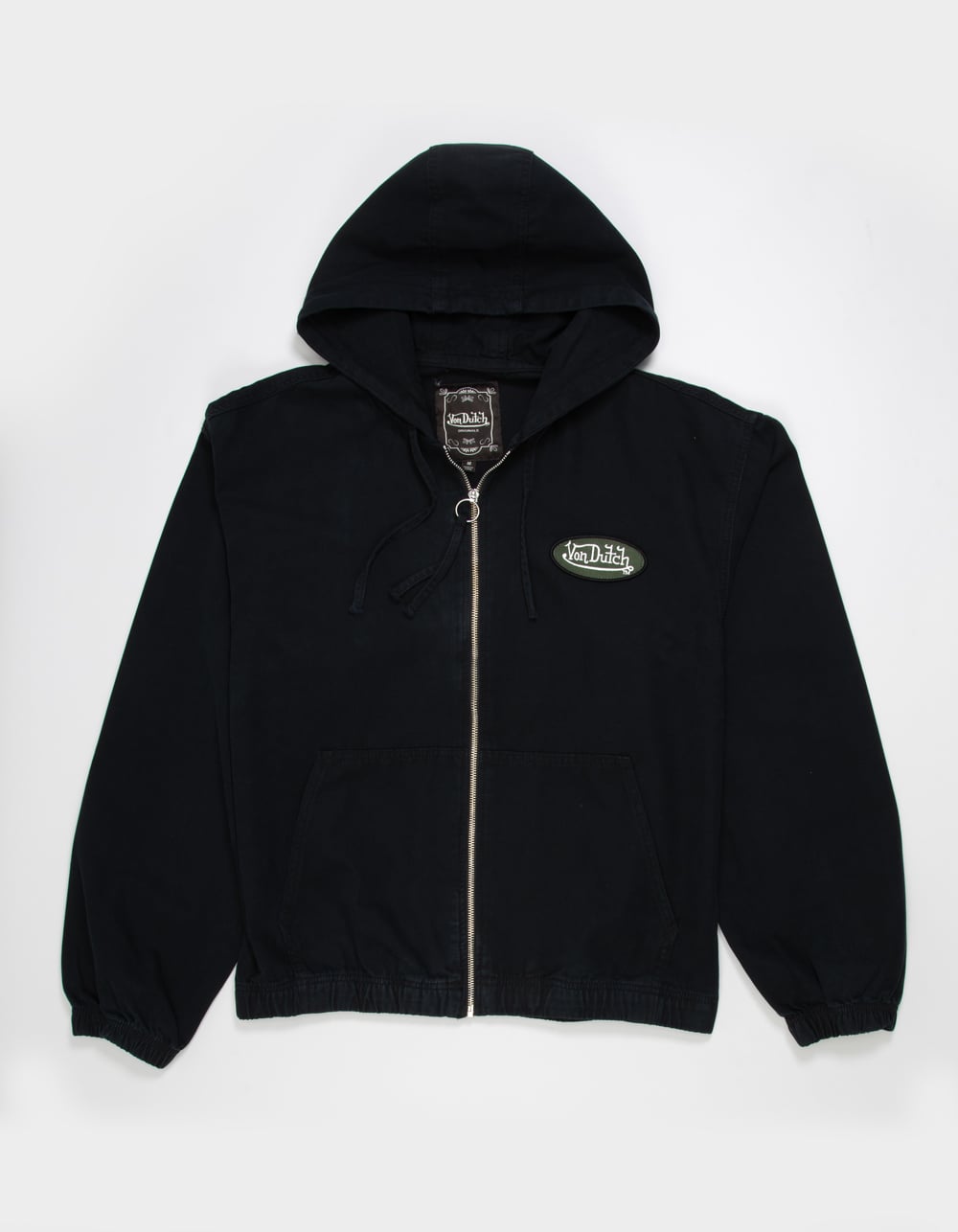 VON DUTCH Invaders Mens Jacket - BLACK