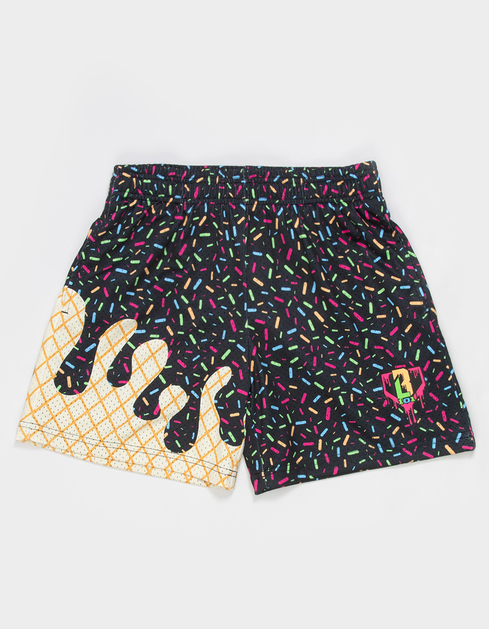 BASEBALL LIFESTYLE 101 Ice Cream Boys Shorts - BLK/MULTI