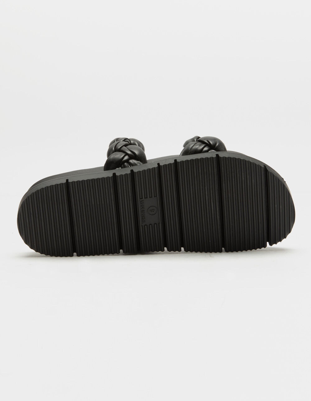 STEVE MADDEN Choice Womens Slide Sandals - BLACK | Tillys