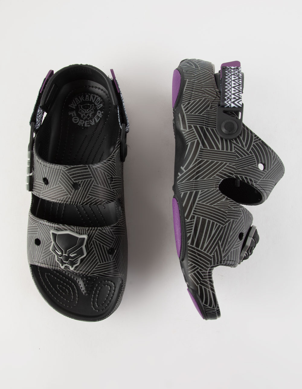 black panther sandals