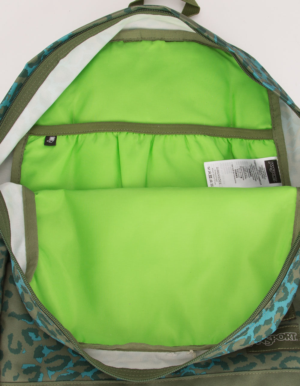 JANSPORT x HUF Wells Green Backpack GREEN Tillys