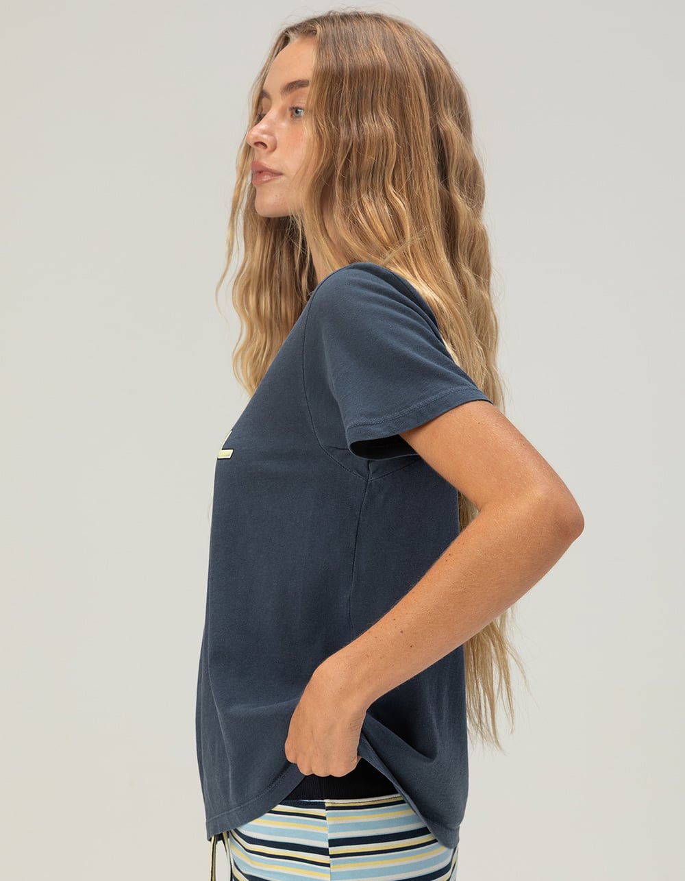 O'NEILL Keala Womens Boy Tee - NAVY