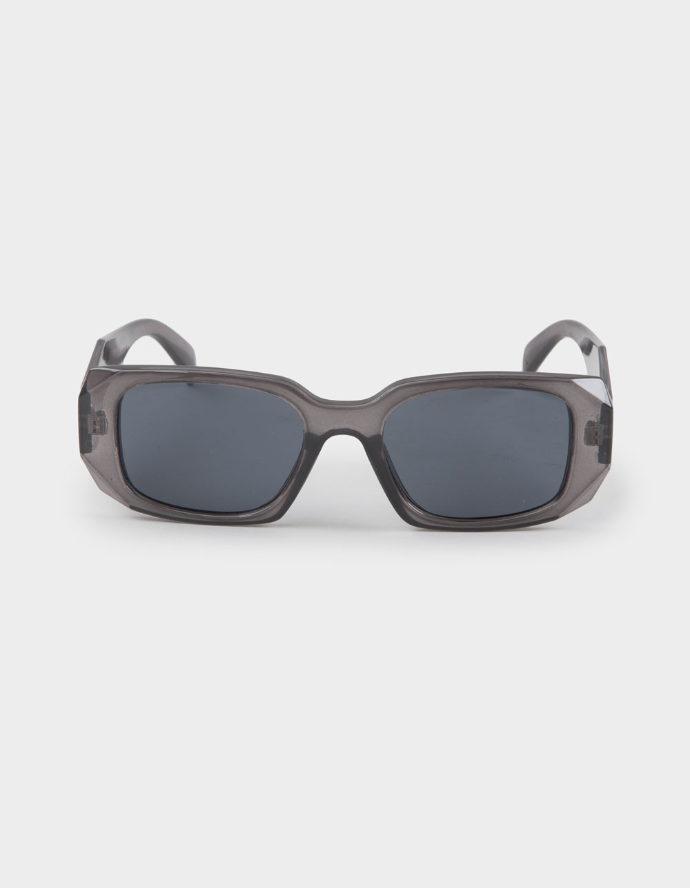 RSQ Angular Rectangle Sunglasses - DARK GRAY