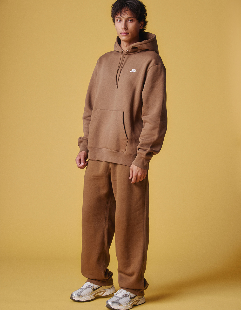 NIKE Club Mens Open Hem Fleece Pants