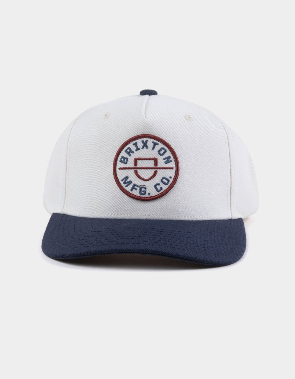 BRIXTON Crest C MP Snapback Hat - NAVY COMBO