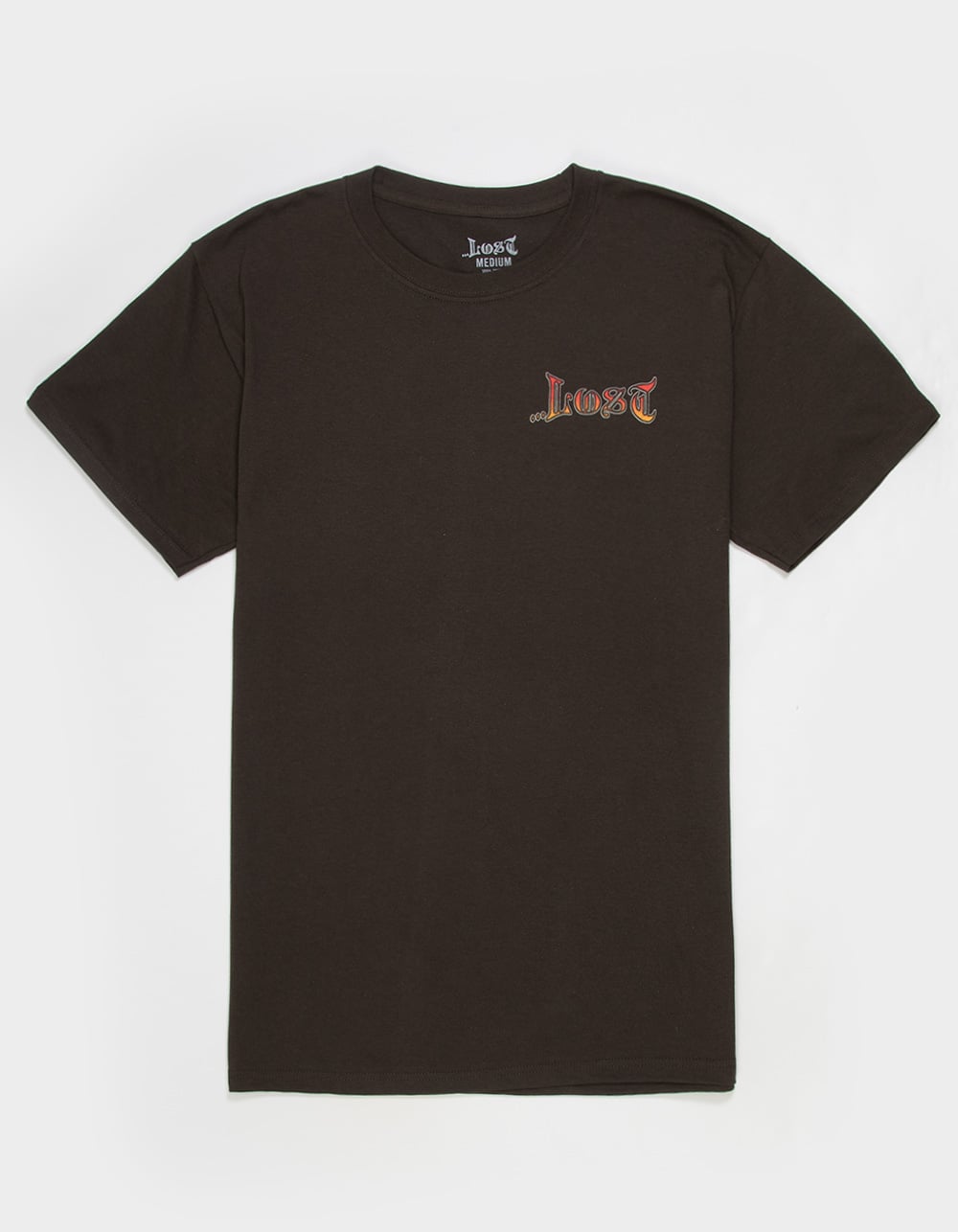 LOST Three Skulls Mens Tee - CHOCOLATE