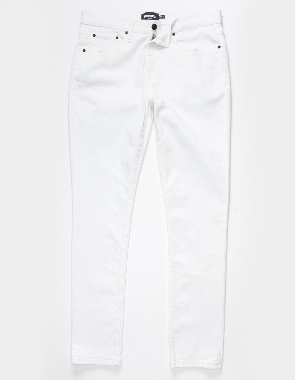 RSQ Mens Slim Taper White Denim Jeans - WHITE | Tillys