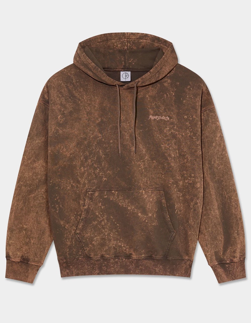 POLAR SKATE CO. Acid Frank Mens Hoodie - BROWN